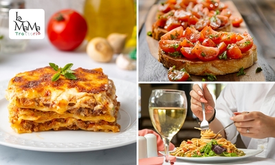 Italiaanse 2- of 3-gangen keuzediner of -lunch bij Trattoria La MaMa