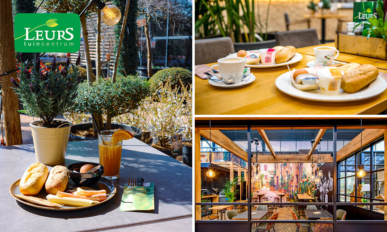 Ontbijt bij Tuincentrum Leurs