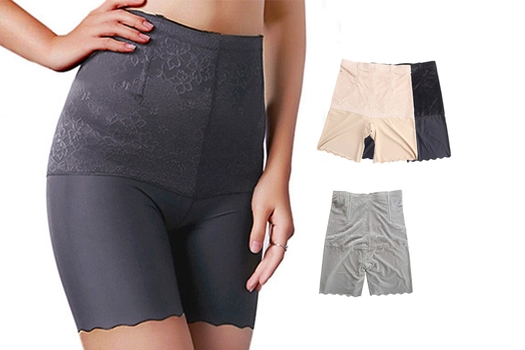 Shapewear shorts med blonder