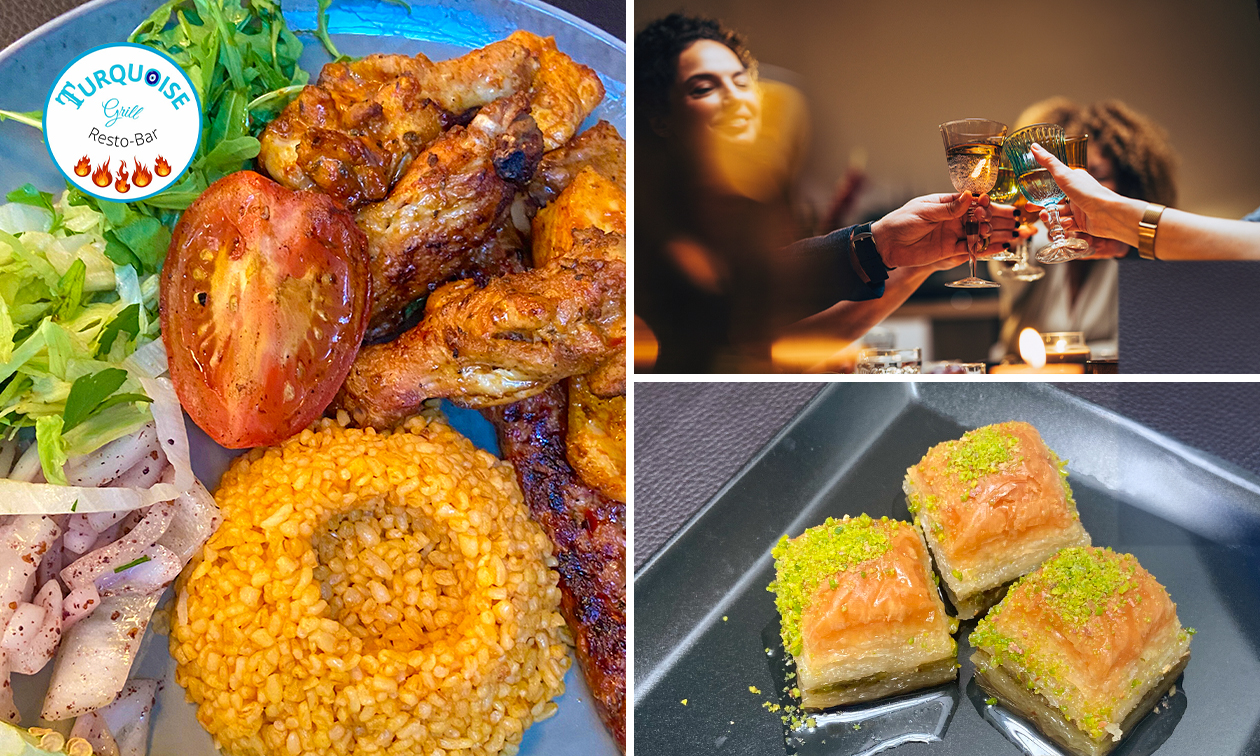 Menu en 2 ou 3 services à la carte à Namur