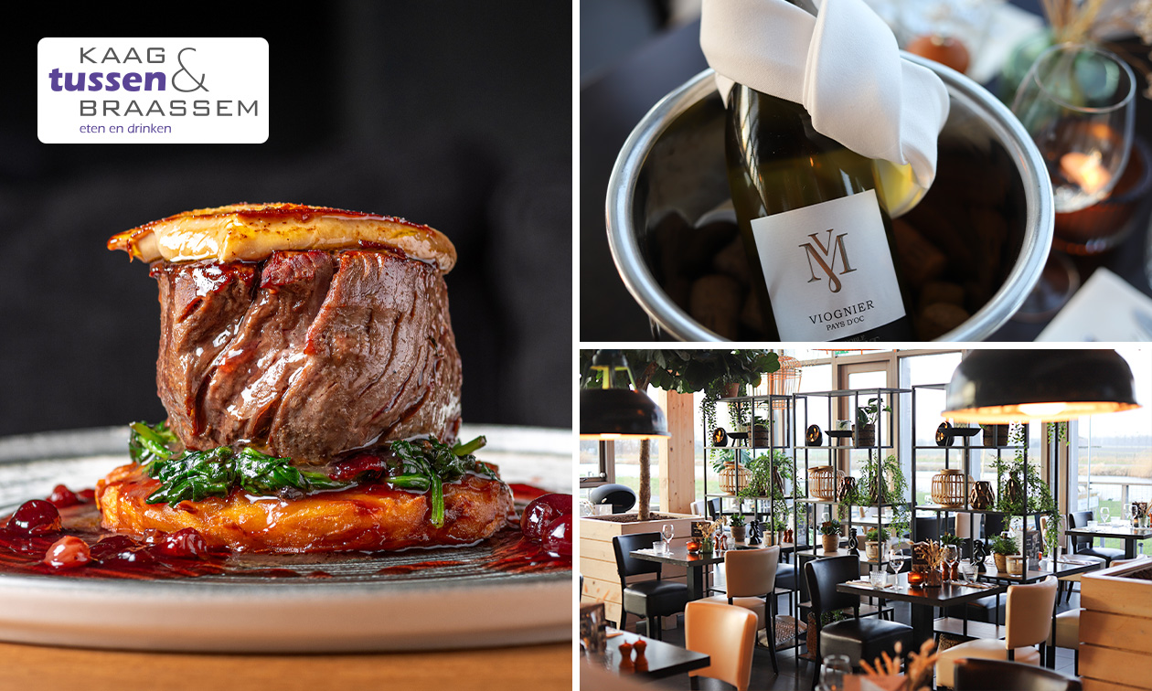 5-gangen verrassingsdiner van de chef + bubbels bij Tussen Kaag & Braassem