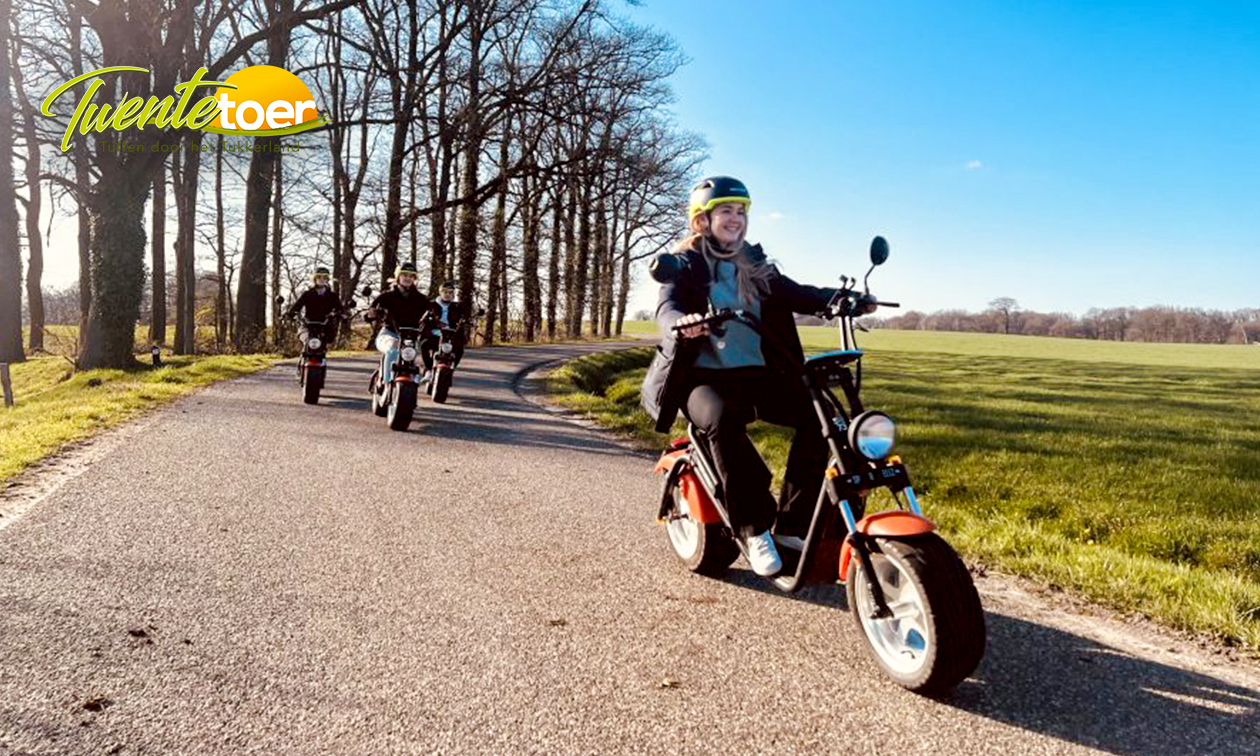 E-choppertour (2 uur) bij Twente Toer
