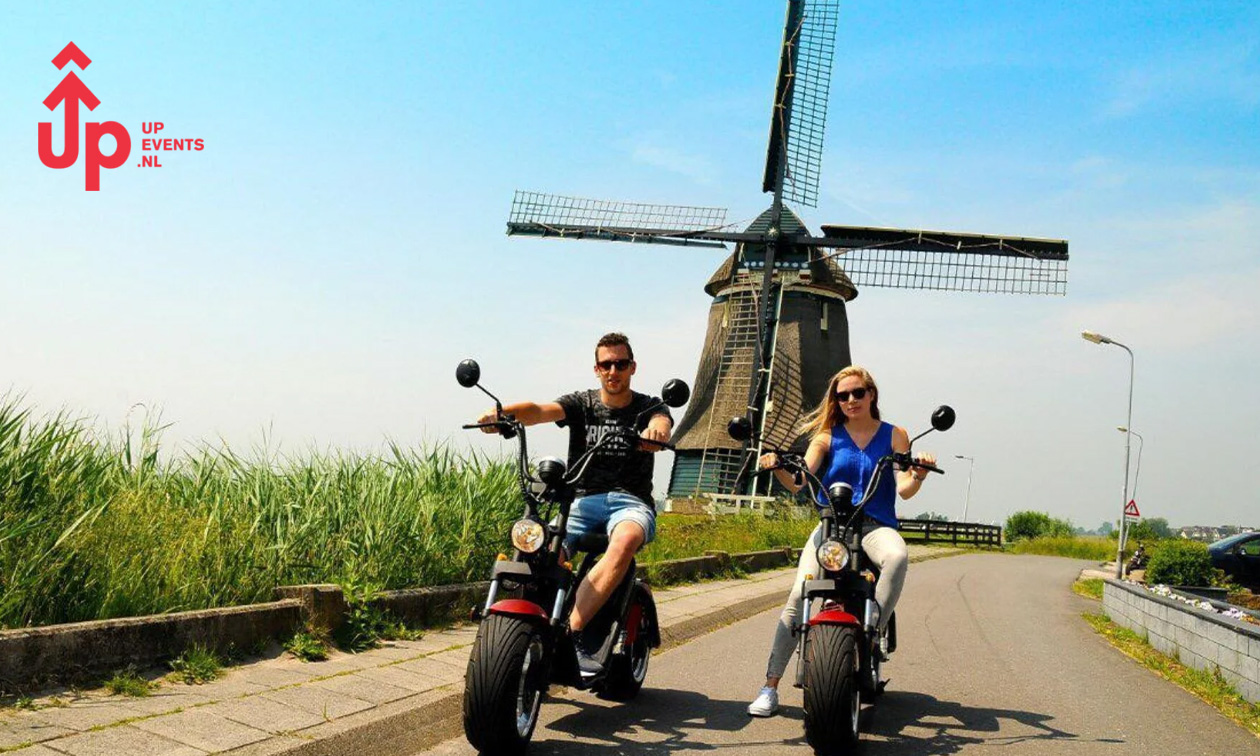 E-Chopper huren in Amsterdam of Weesp (2, 3 of 4 uur) (2 t/m 8 personen)