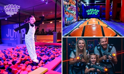 Indoor trampoline (2 of 3 uur) of all-in experience (2 uur) bij Urban GRND Emmen
