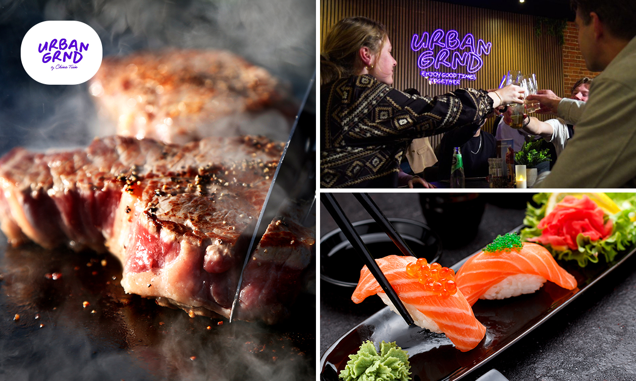 All-You-Can-Eat (3 uur) bij Urban GRND Hengelo