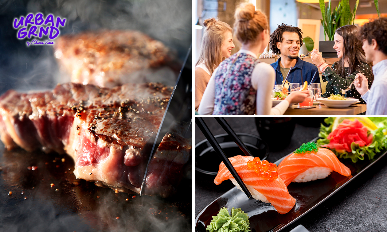 All-You-Can-Eat (3 uur) bij Urban GRND Hengelo
