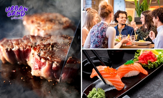 All-You-Can-Eat (3 uur) bij Urban GRND Hengelo