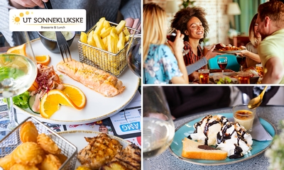 3-gangen keuzediner bij Ut Sonneklukske brasserie & lunch