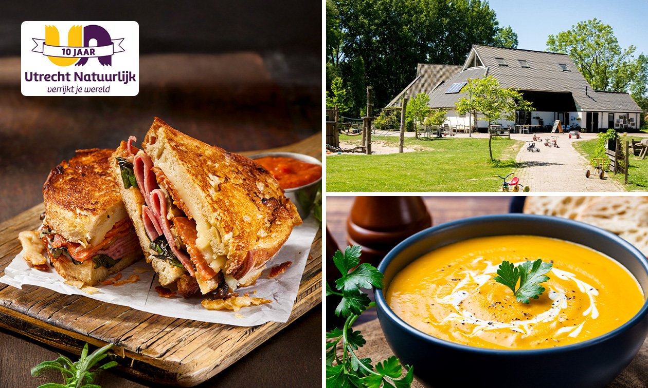 2- of 3-gangen keuzelunch + warme drank naar keuze