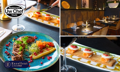 3- of 4-gangen keuzediner bij Uw Chef
