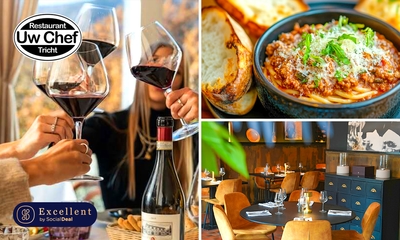 Italiaanse high wine + hapjes of diner bij Uw Chef