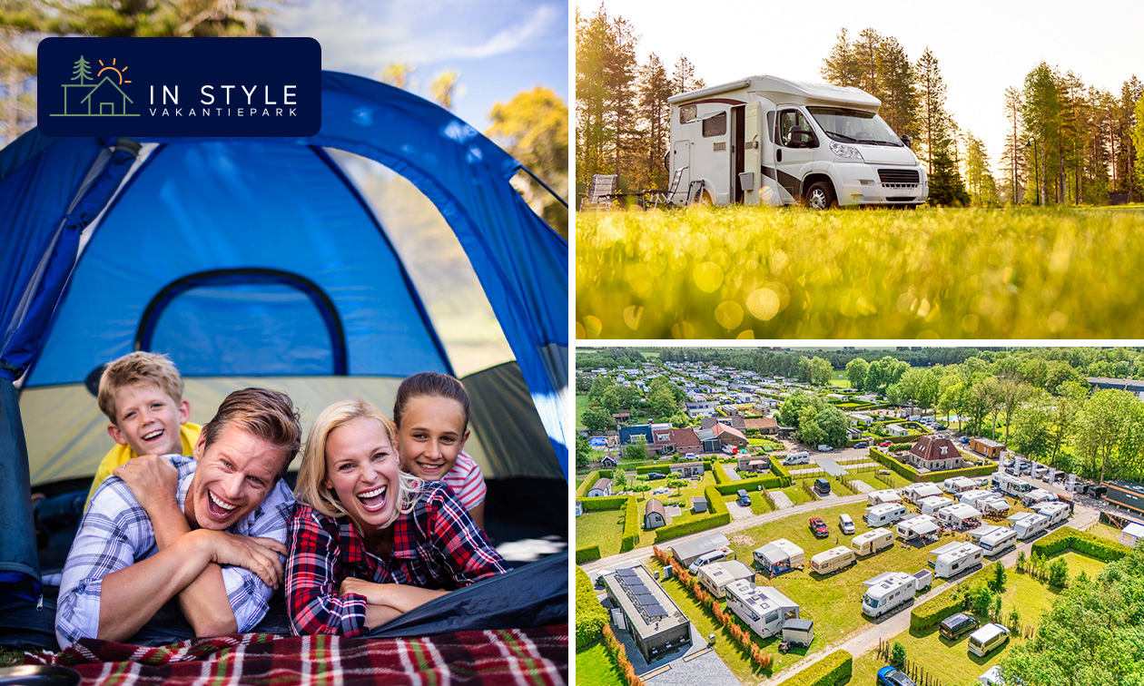 Kampeerplaats voor 1, 2, 3, 5 of 7 nachten in Friesland