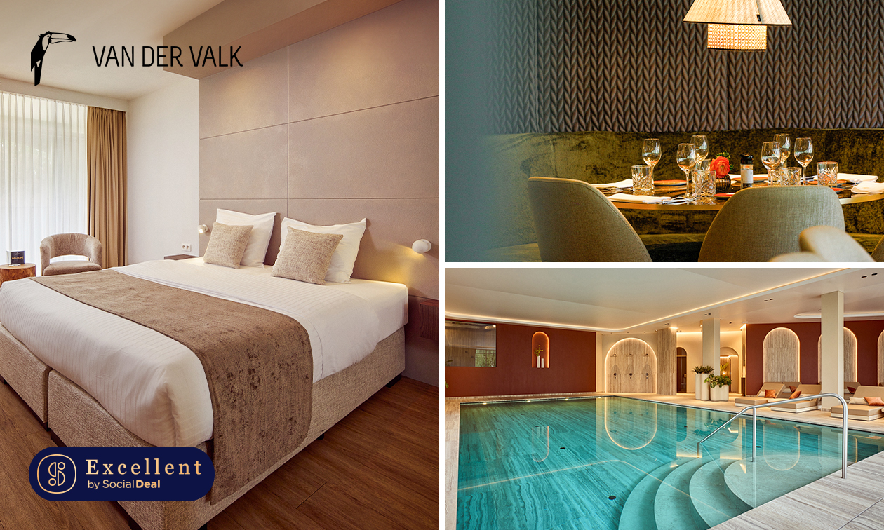 Overnachting(en) voor 2 + ontbijt + evt. diner bij Van der Valk