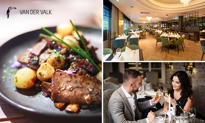 3-gangen keuzediner bij Van der Valk