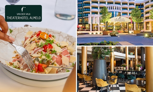 2-gangenlunch à la carte bij Van der Valk Theaterhotel in hartje Almelo
