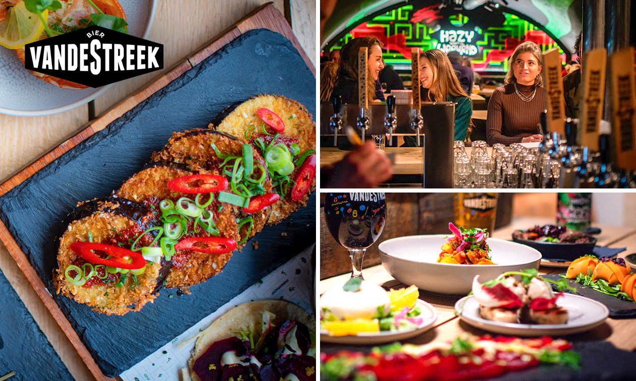 3-gangendiner à la carte bij VandeStreek Oudegracht