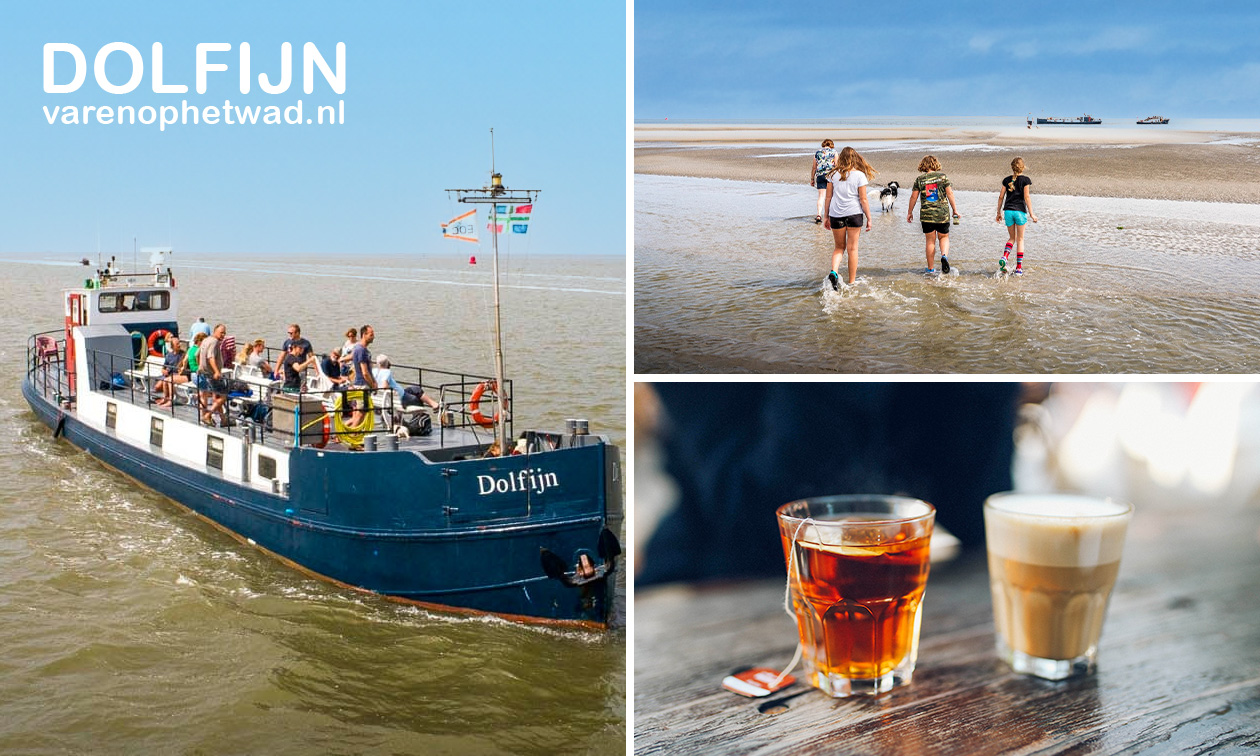 Vaartocht op de Waddenzee (2 of 4 uur) + koffie/thee of evenement