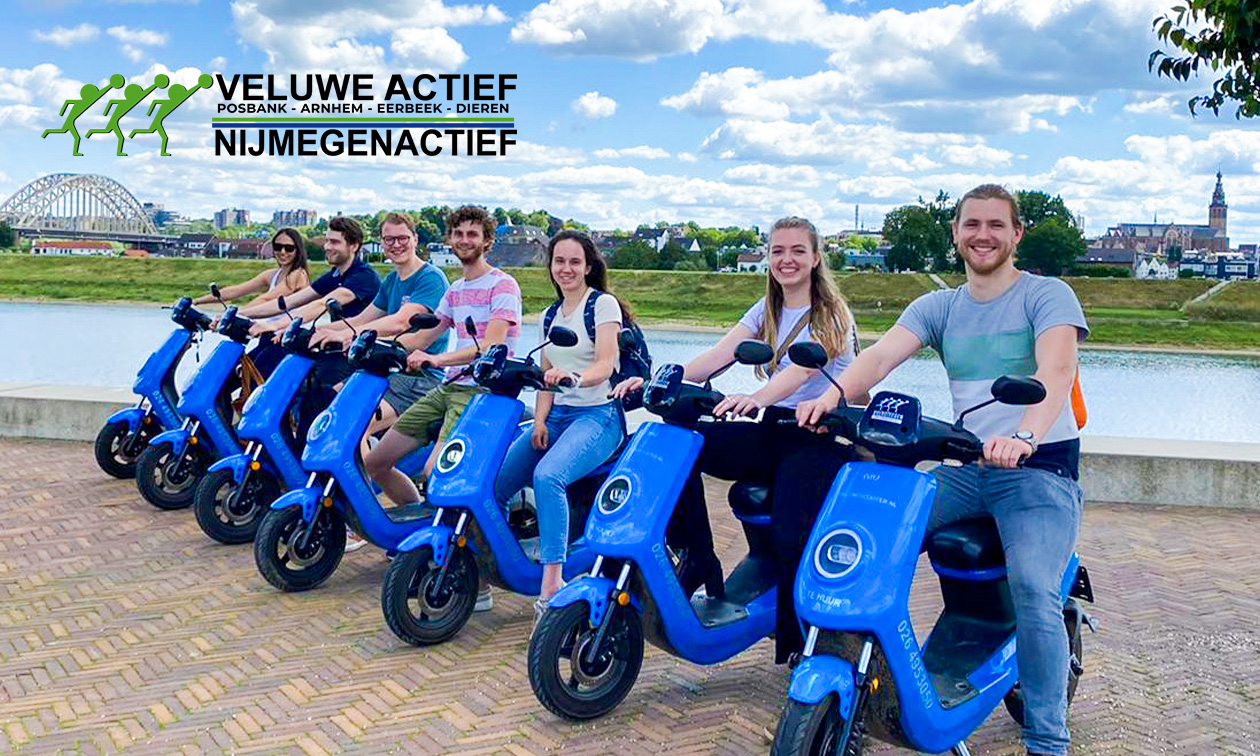 Huur e-scooter voor 1 of 2 personen + risicopakket