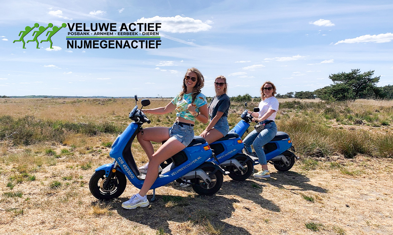 Huur e-scooter voor 1 of 2 personen + risicopakket
