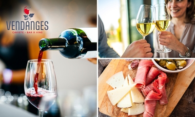 Bar à vin au choix + planche apéritive mixte à Bastogne