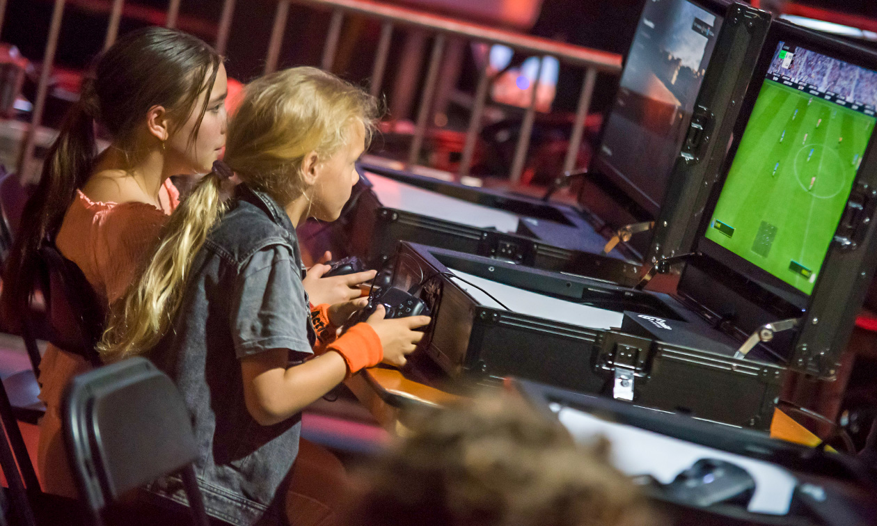 Entree @venture games + evt. Rico's Spring Spektakel