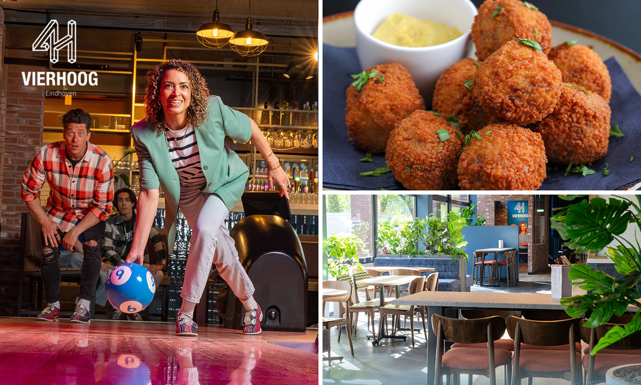 Bowlen (60 min) + bitterballen bij Vier Hoog Eindhoven
