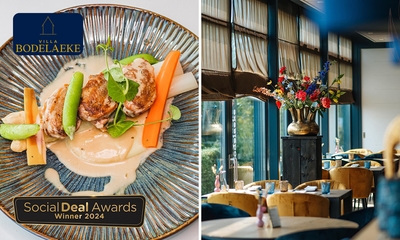 6-gangendiner van de chef inclusief amuse bij Villa Bodelaeke
