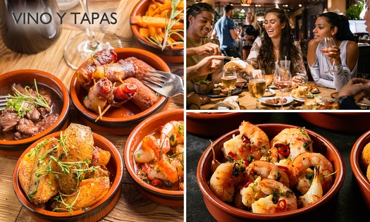 5-gangen tapasdiner bij Vino y Tapas