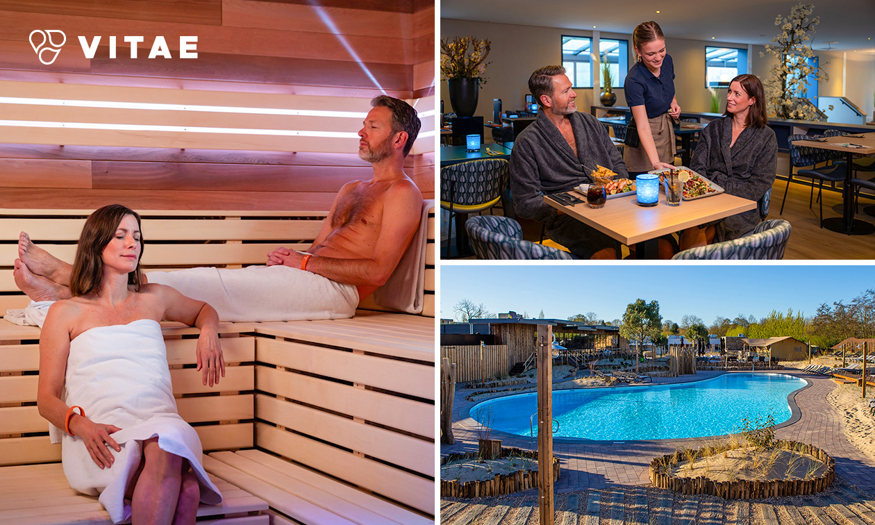 10-rittenkaart voor Vitae Wellnessresorts