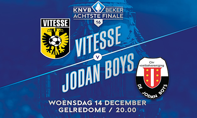 Ticket voor het bekerduel Vitesse vs. Jodan Boys