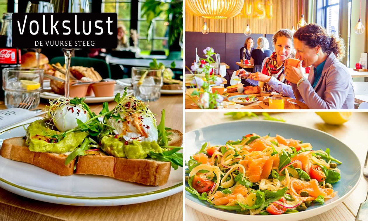 2-gangenlunch à la carte bij Volkslust de Vuurse