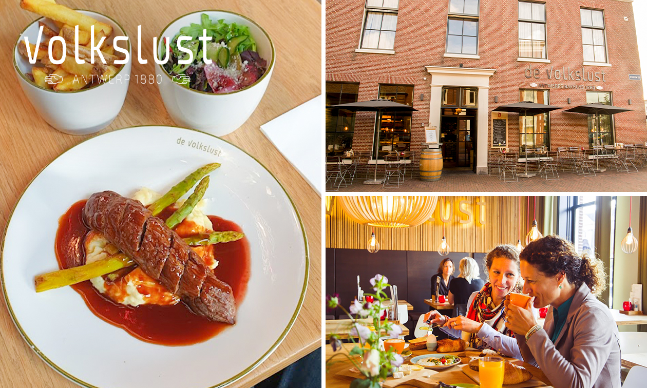 3-gangendiner à la carte bij Volkslust Haarlem