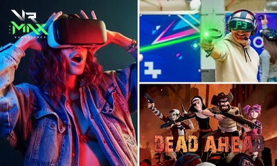 VR-arcade shooter voor 2-6 personen bij VR The Max Experience