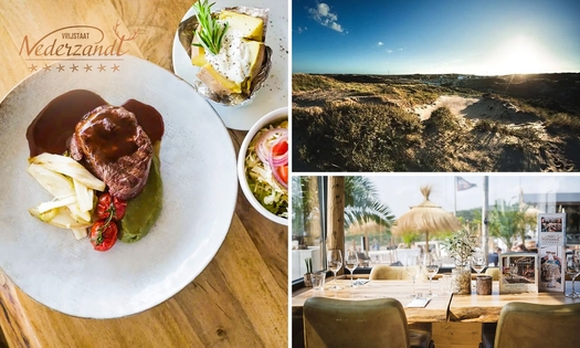 4-gangendiner van de chef in Noordwijk