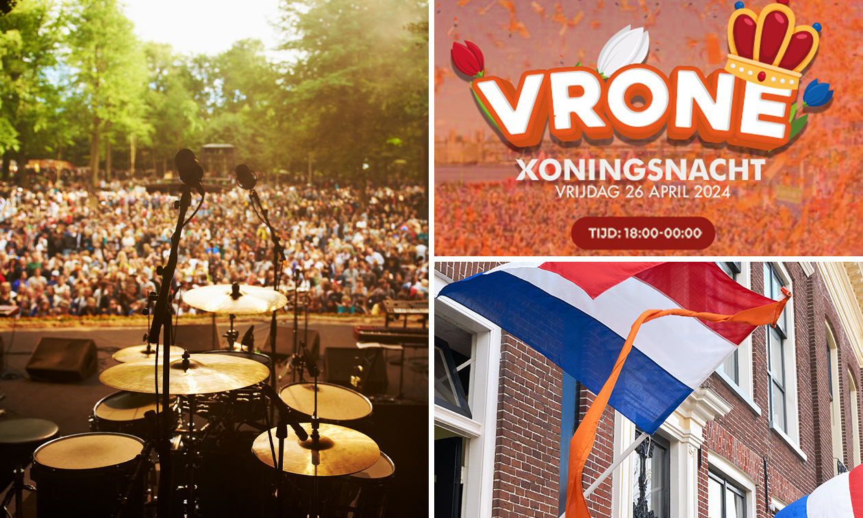 Entree voor Vrone Festival Koningsavond