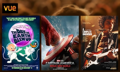 Bioscoopkaartje + medium popcorn bij Vue Cinemas