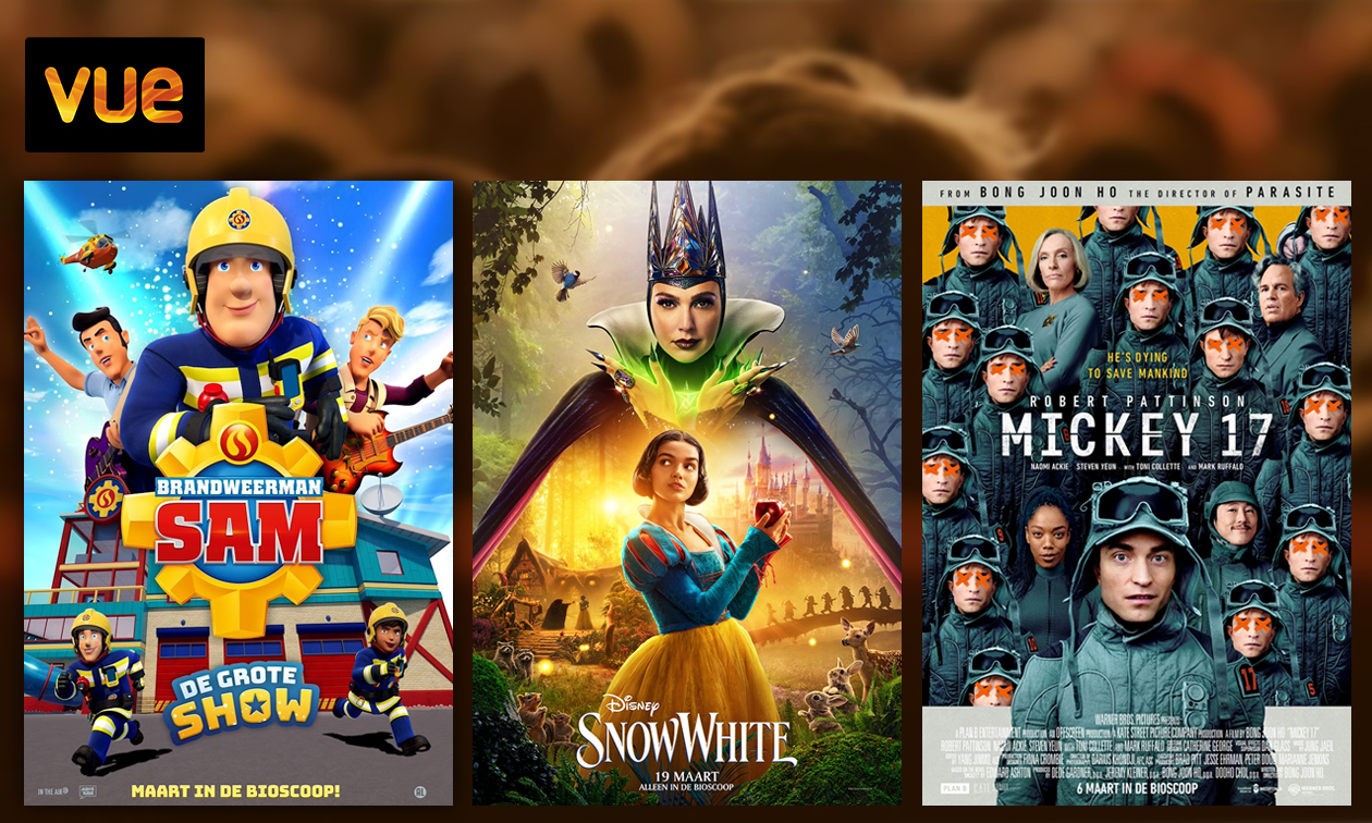 Bioscoopkaartje + medium popcorn bij Vue Cinemas