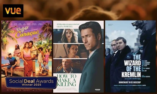 Bioscoopkaartje + medium popcorn bij Vue Cinemas