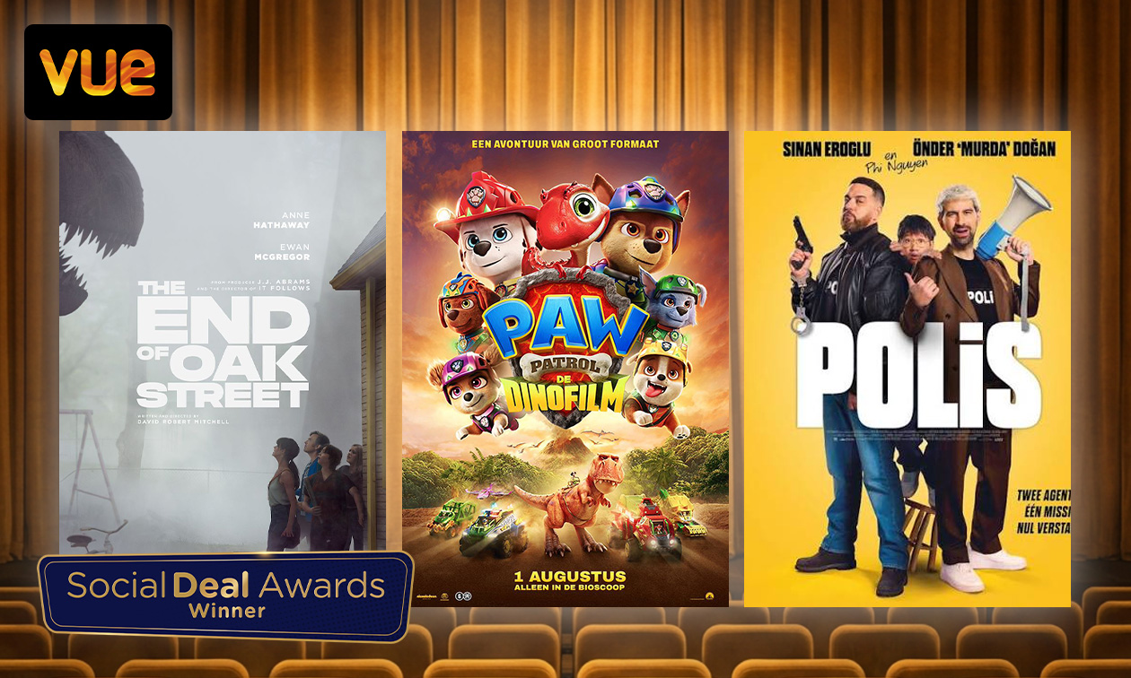Bioscoopkaartje bij Vue Cinemas