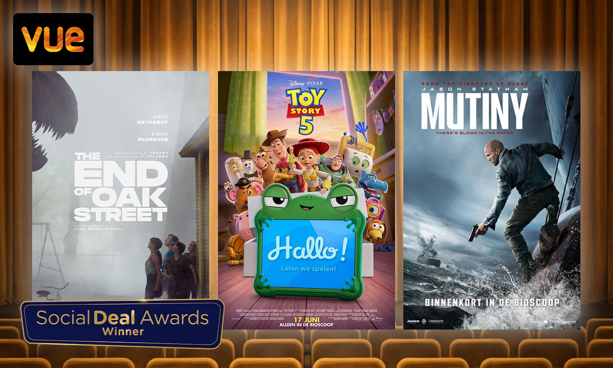 Bioscoopkaartje bij Vue Cinemas