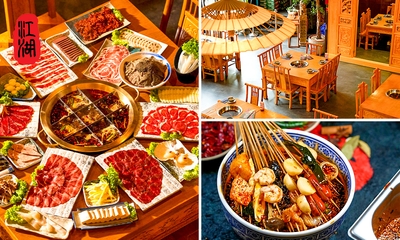 Hot pot of cold pot + dessert + drankje (2 tot 8 pers.)