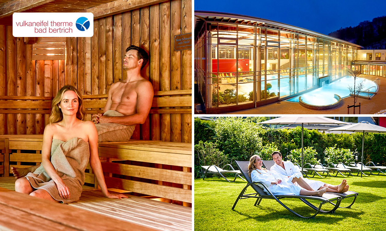 Tages- oder Abendeintritt für Therme + Sauna und mehr