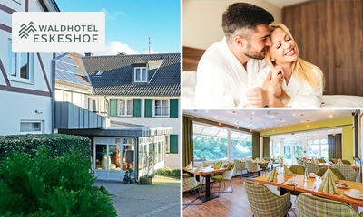 Overnachting voor 2 + ontbijt + sauna en zwembad in Wuppertal