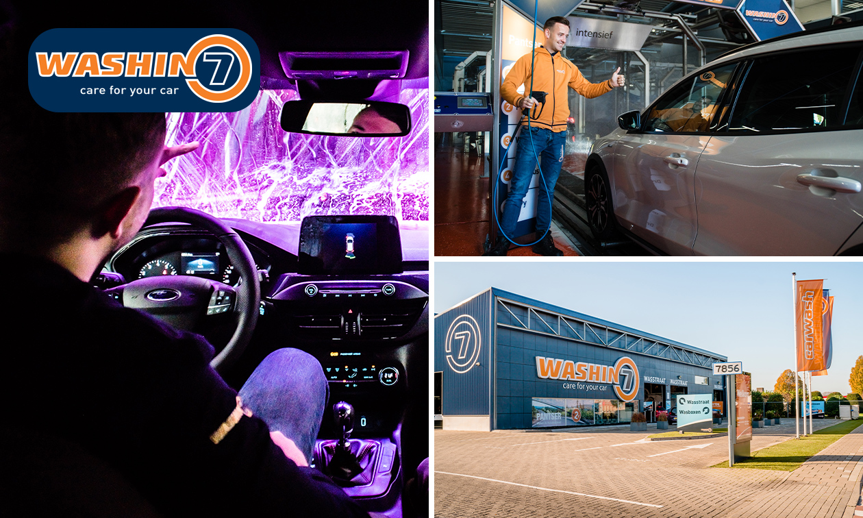Complete carwash bij Washin7 Eindhoven