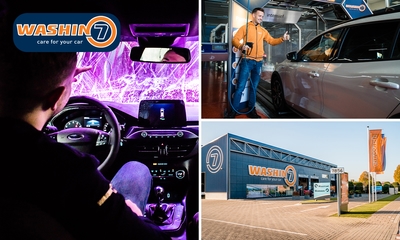 Complete carwash bij Washin7 Eindhoven