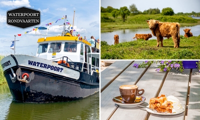 Rondvaart (2 of 4 uur) + evt. koffie/thee en gebak of lunch