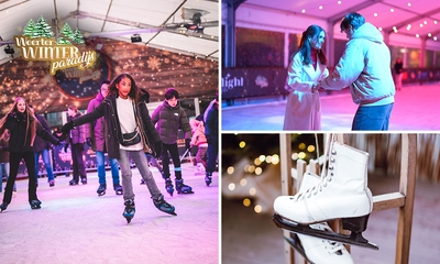 Schaatsen (2 uur) + schaatshuur + consumptiebon in hartje Weert