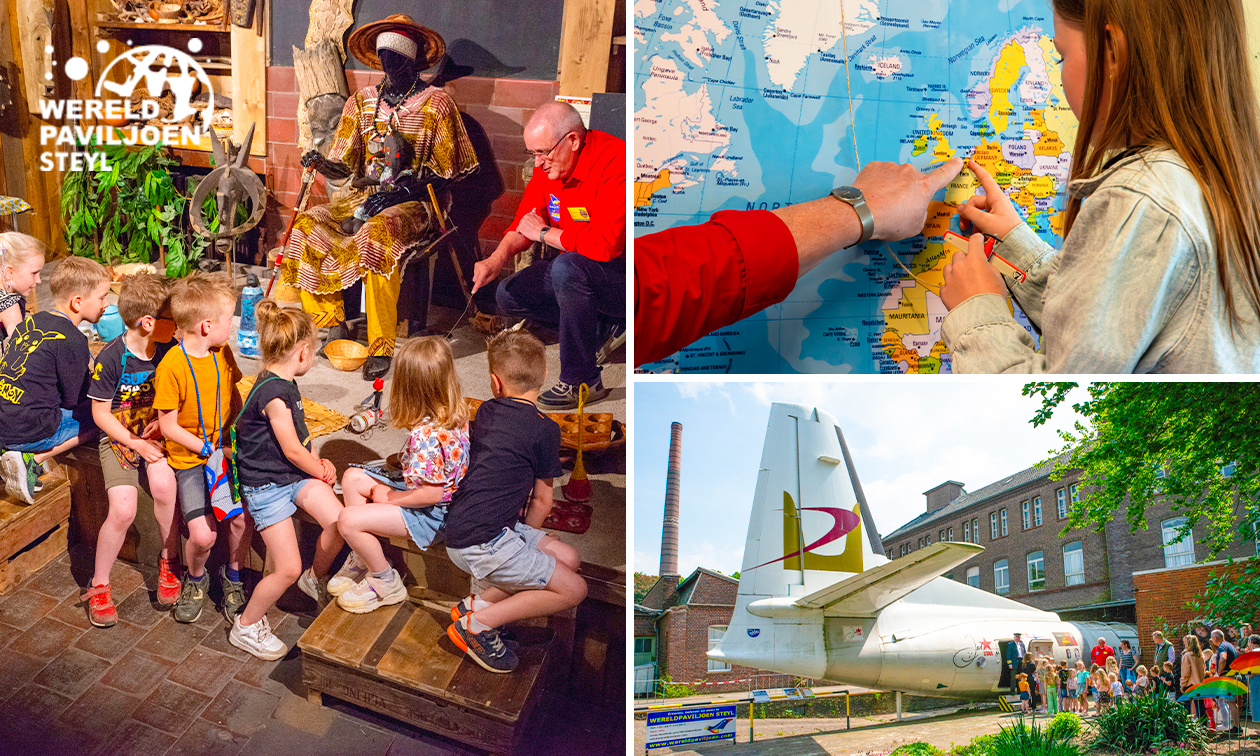 Entree + koffie of ranja bij Wereldpaviljoen