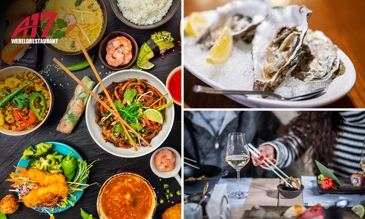 All-You-Can-Eat & Drink (3 uur) bij Wereldrestaurant A17