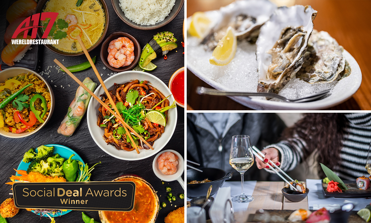 All-You-Can-Eat & Drink (3 uur) bij Wereldrestaurant A17